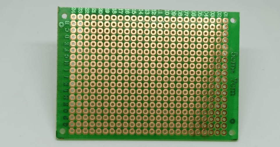 Dotted Veroboard (Perforated Prototyping Board) – KSH 70 at CLOUD SENSORS Mombasa – Top quality connectors. Best electronics in Kenya. Shop now for Arduino, ESP32, sensors and IoT devices.